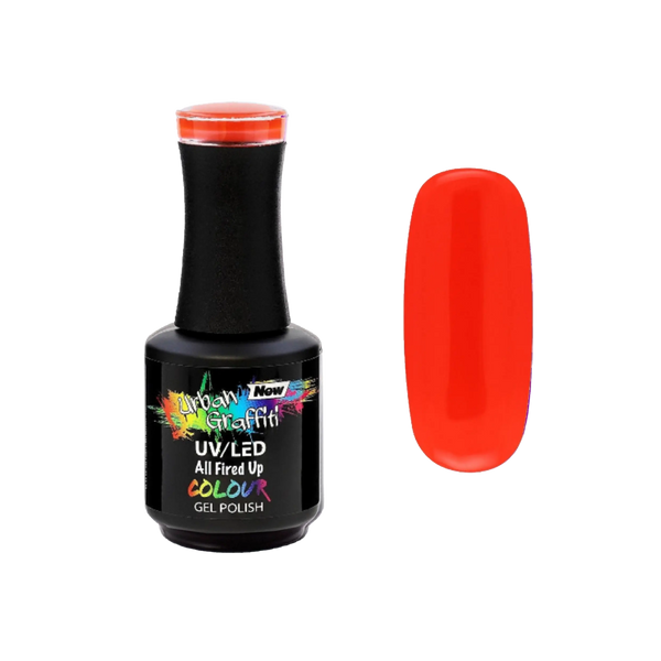 All Fired Up - UGGP-A0546 Urban Graffiti Gel Polish 15ml   Naio Nails