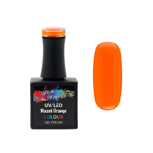 Blazed Orange - UGGP-A0540 Urban Graffiti Gel Polish 15ml   Naio Nails