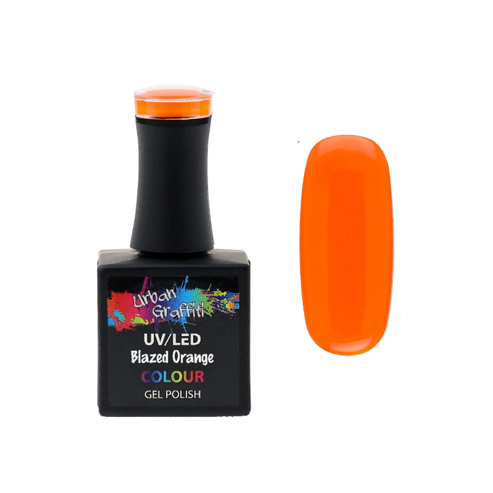 Blazed Orange - UGGP-A0540 Urban Graffiti Gel Polish 15ml   Naio Nails