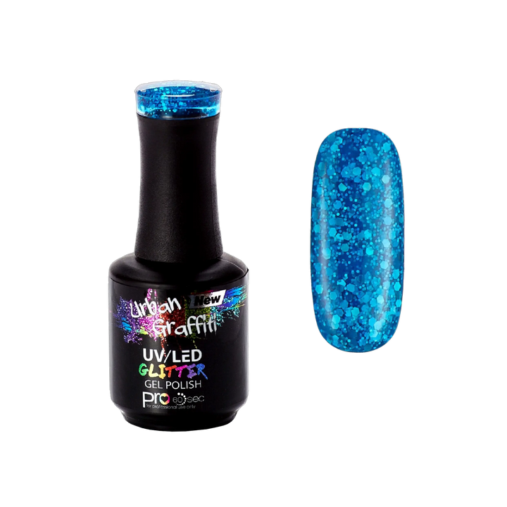 Blue Me Away - UGGP-A0827 Urban Graffiti Gel Polish 15ml   Naio Nails