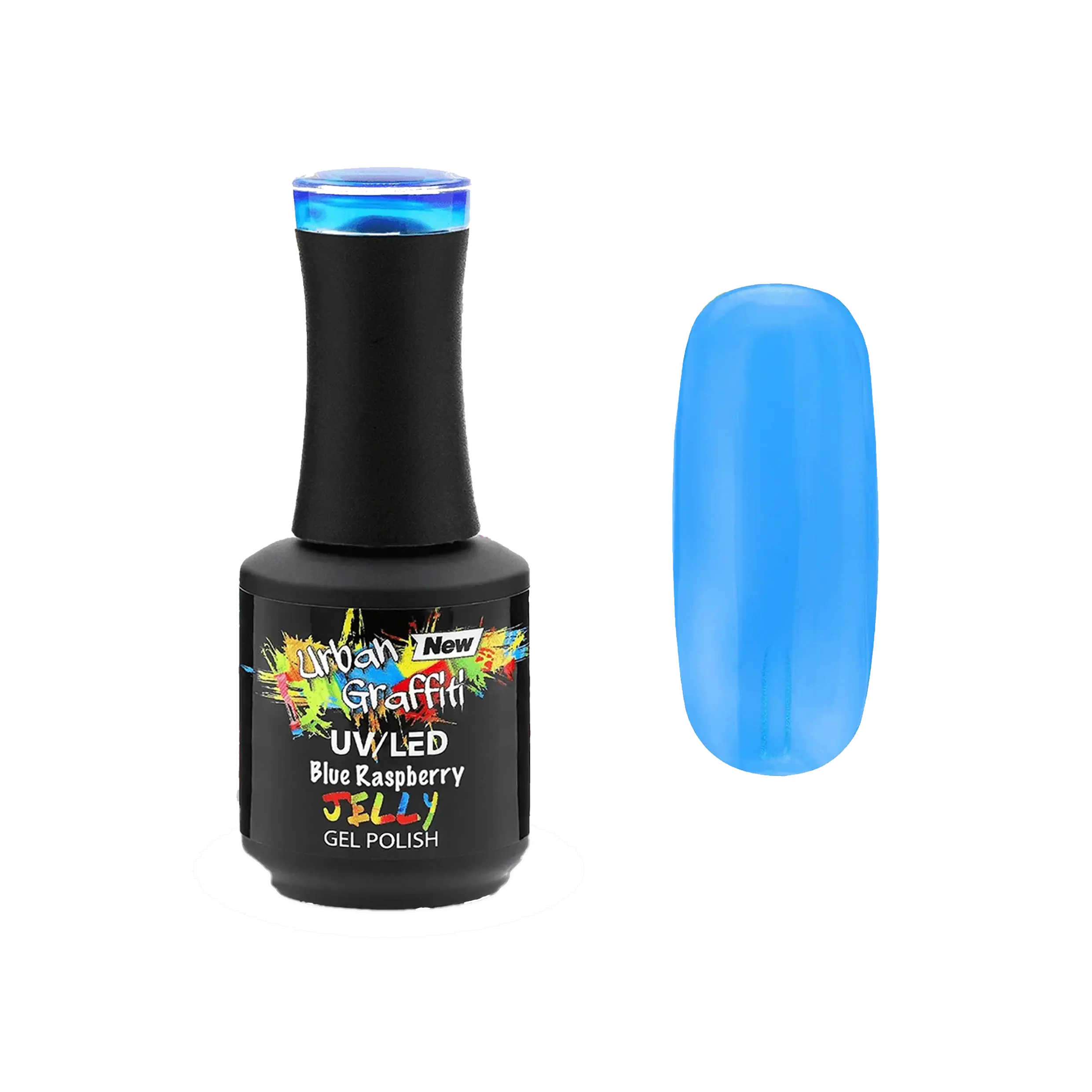 Blue Raspberry - UGGP-JE006 Urban Graffiti Gel Polish 15ml   Naio Nails
