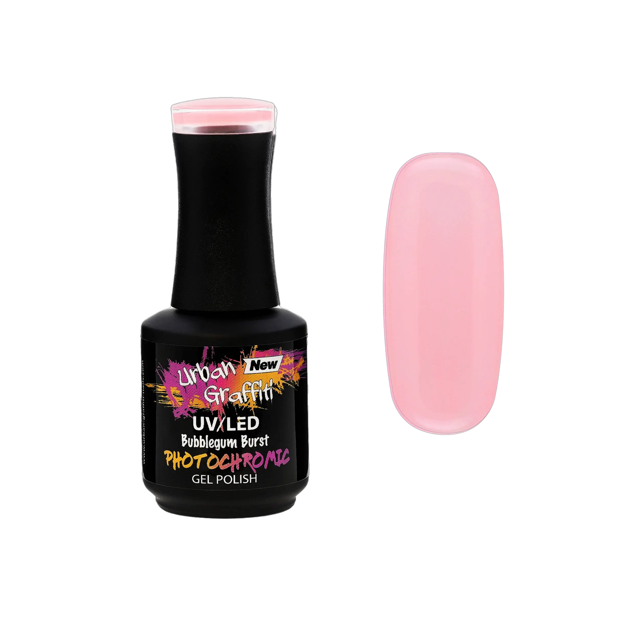 Bubblegum Burst - UGGP-PH008 Urban Graffiti Gel Polish 15ml