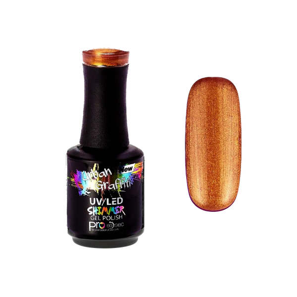 Burnt Umber - UGGP-A0224 Urban Graffiti Gel Polish 15ml   Naio Nails