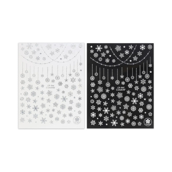 Christmas Sticker - Snowflake Selection 3   Naio Nails