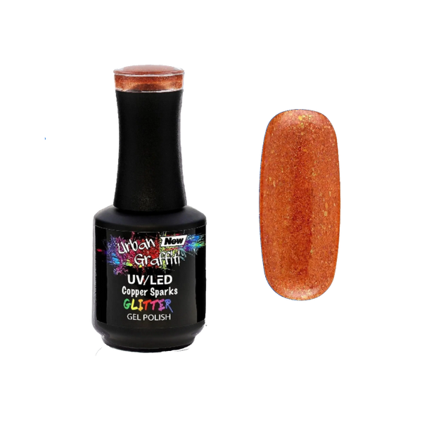 Copper Sparks - UGGP-A0132 Urban Graffiti Gel Polish 15ml   Naio Nails
