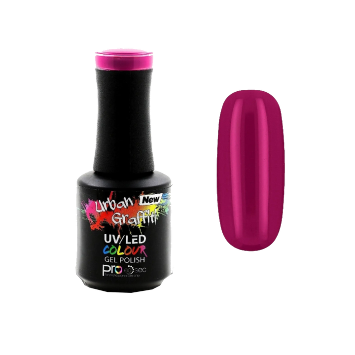 Damson in Distress - UGGP-A0716 Urban Graffiti Gel Polish 15ml   Naio Nails
