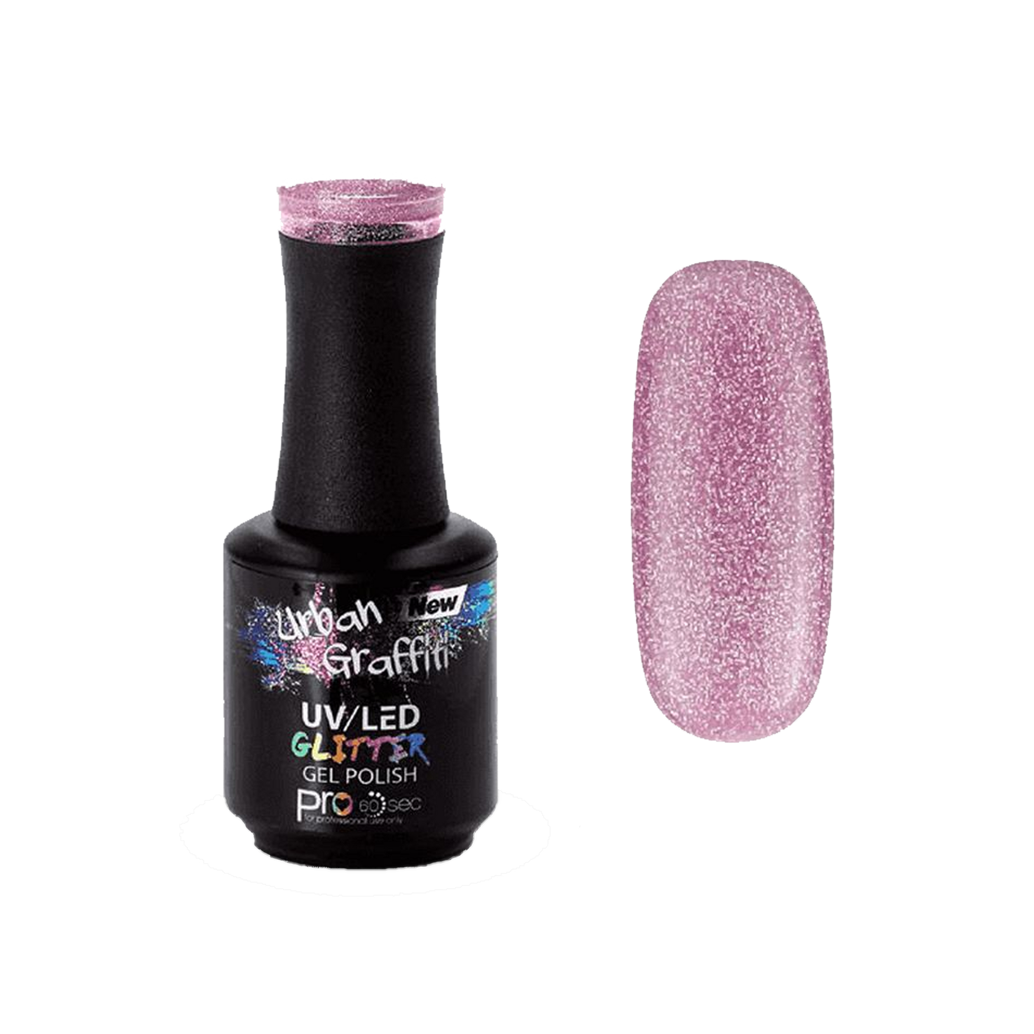 Glitter Girl - UGGP-A0938 Urban Graffiti Gel Polish 15ml   Naio Nails