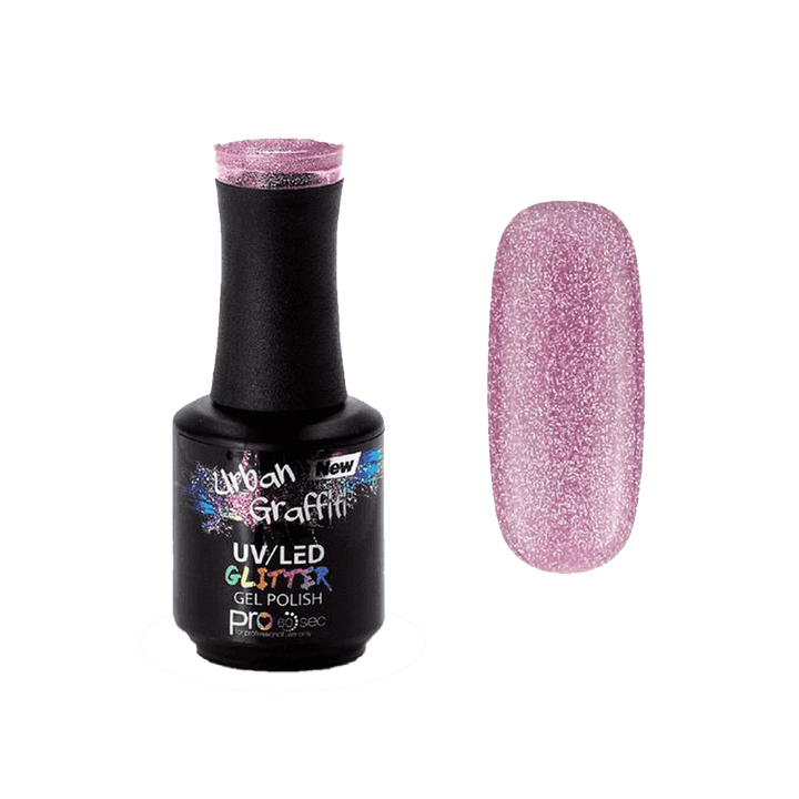 Glitter Girl - UGGP-A0938 Urban Graffiti Gel Polish 15ml   Naio Nails
