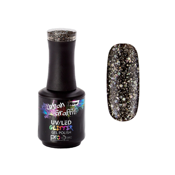 Glitz and Glam - UGGP-A0829 Urban Graffiti Gel Polish 15ml   Naio Nails