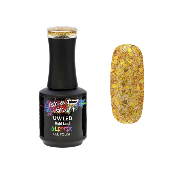 Gold Leaf - UGGP-A0891 Urban Graffiti Gel Polish 15ml   Naio Nails