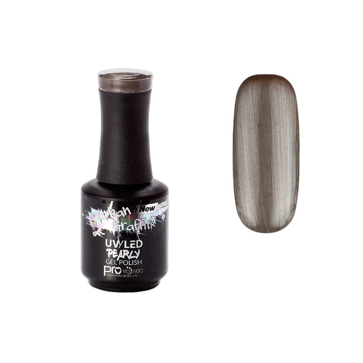 Gunmetal - UGGP-A0874 Urban Graffiti Gel Polish 15ml   Naio Nails