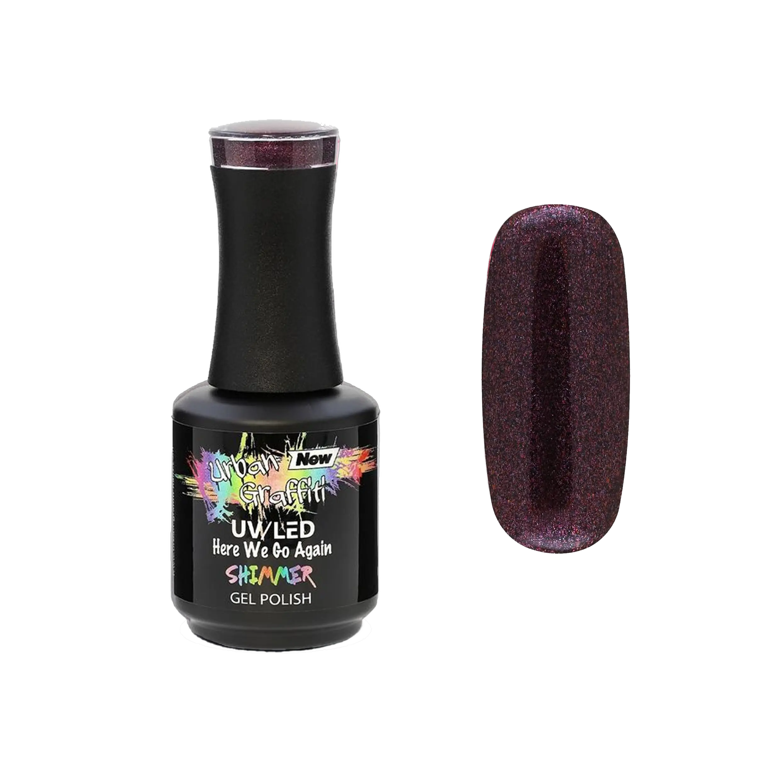 Here We Go Again - UGGP-A0951 Urban Graffiti Gel Polish 15ml   Naio Nails