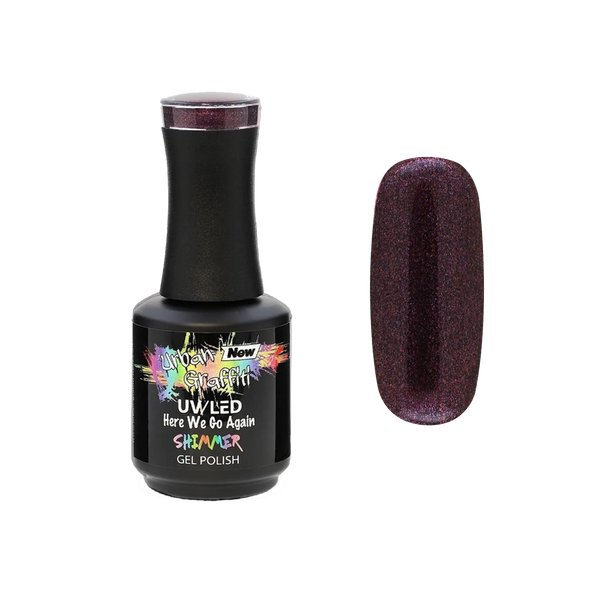 Here We Go Again - UGGP-A0951 Urban Graffiti Gel Polish 15ml   Naio Nails