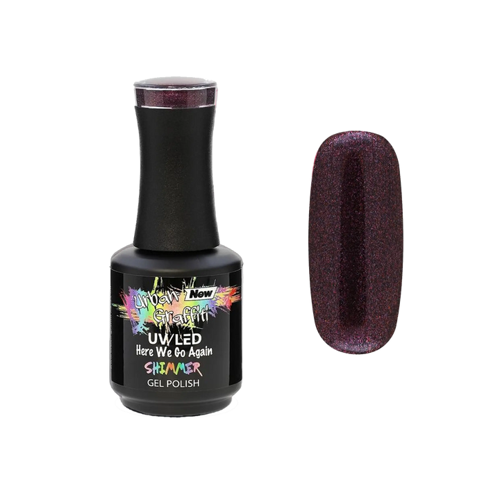 Here We Go Again - UGGP-A0951 Urban Graffiti Gel Polish 15ml   Naio Nails