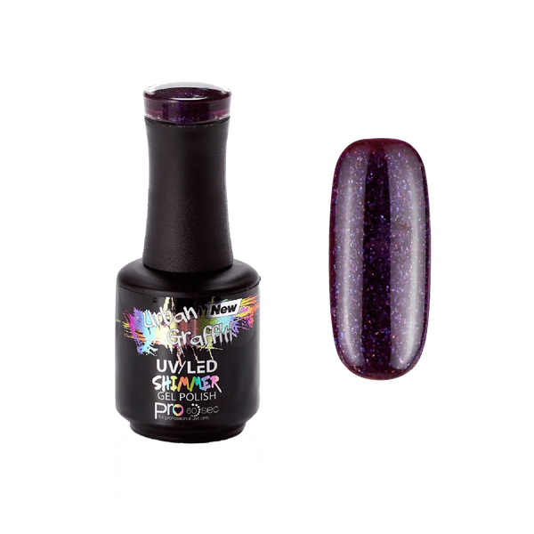 London After Dark - UGGP-A0806 Urban Graffiti Gel Polish 15ml   Naio Nails