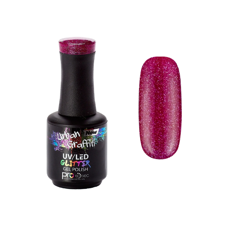 Milan After Dark - UGGP-A0317 Urban Graffiti Gel Polish 15ml   Naio Nails