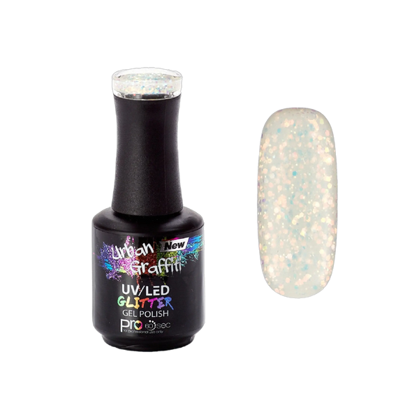 Oyster Sparkle - UGGP-A0870 Urban Graffiti Gel Polish 15ml   Naio Nails