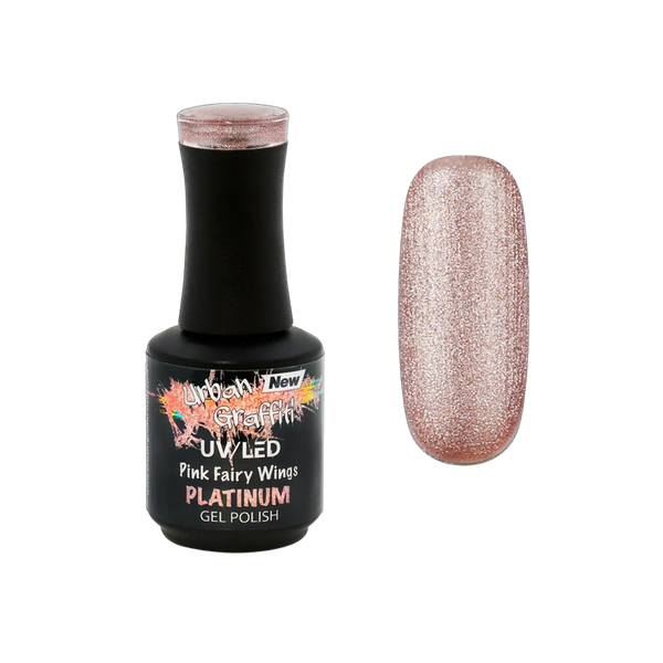 Pink Fairy Wings - UGGP-P011 Urban Graffiti Gel Polish 15ml