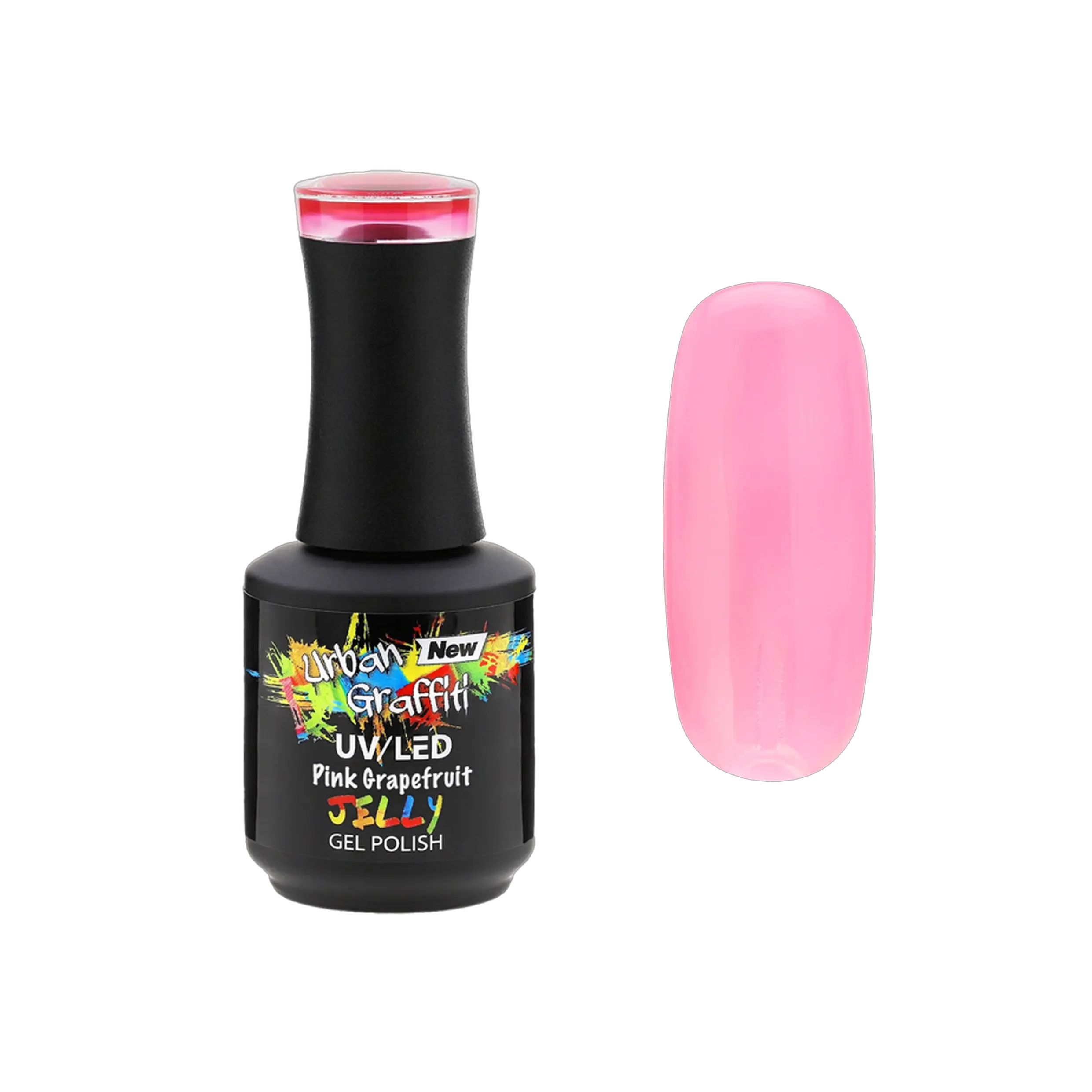 Pink Grapefruit - UGGP-JE002 Urban Graffiti Gel Polish 15ml   Naio Nails