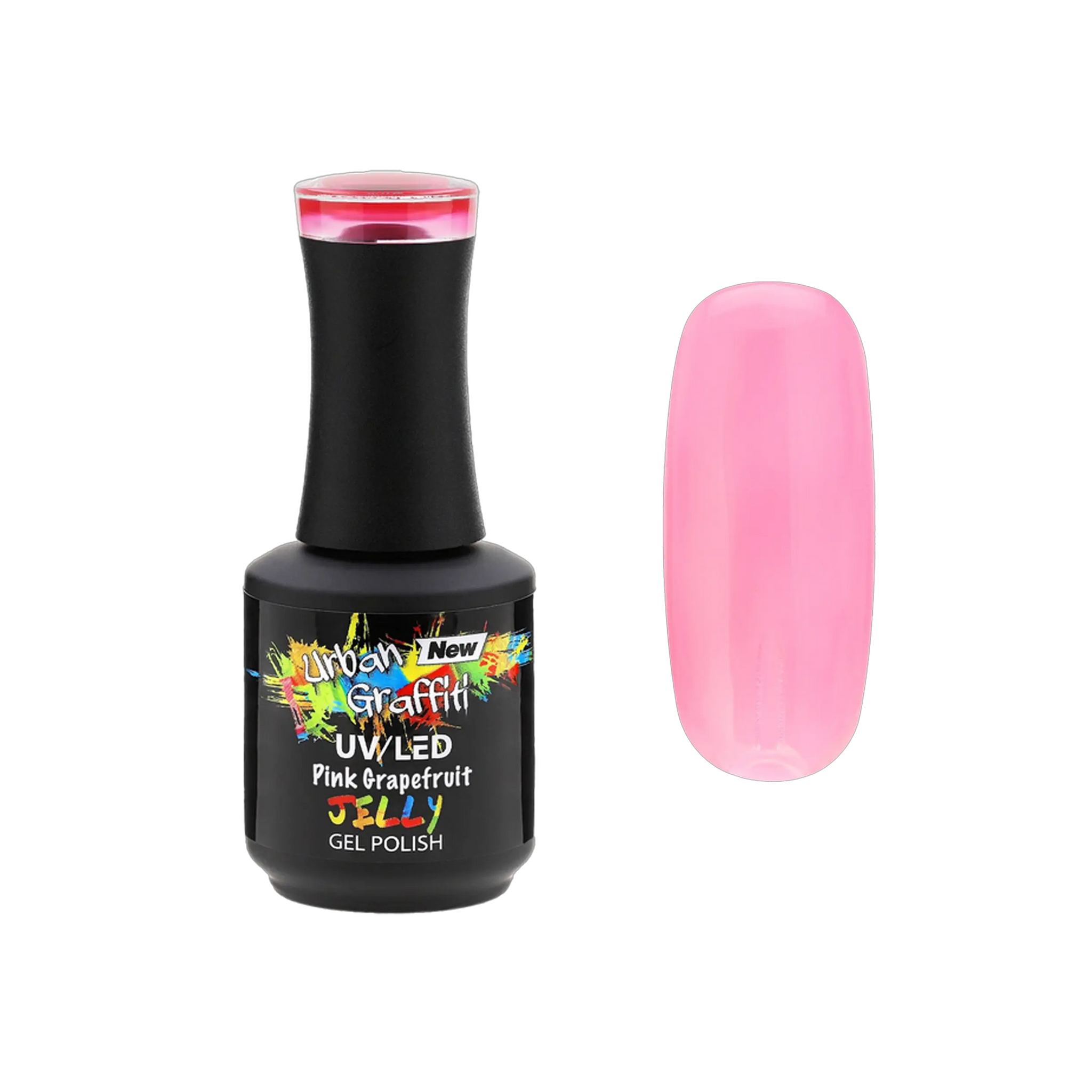Pink Grapefruit - UGGP-JE002 Urban Graffiti Gel Polish 15ml   Naio Nails