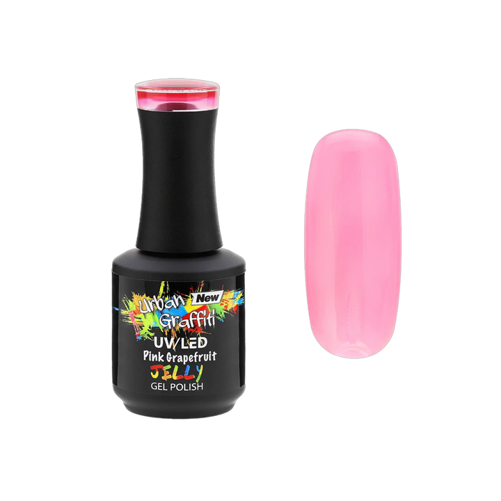Pink Grapefruit - UGGP-JE002 Urban Graffiti Gel Polish 15ml   Naio Nails