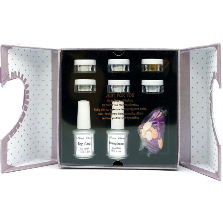 Chrome Mirror Powder Kit (Gift Box)   Naio Nails
