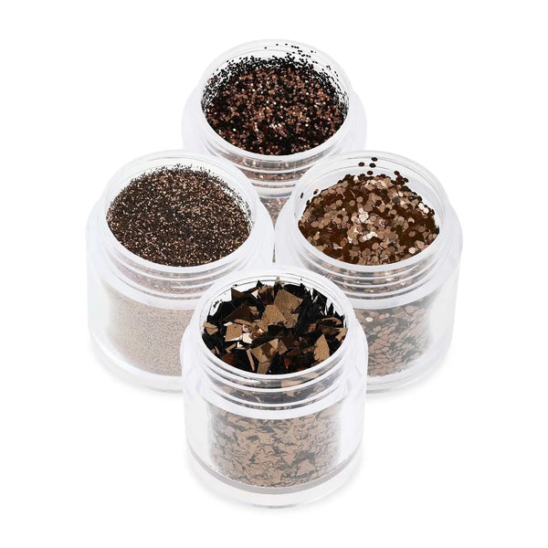 Smouldering Ash Nail Glitter - B0406A   Naio Nails