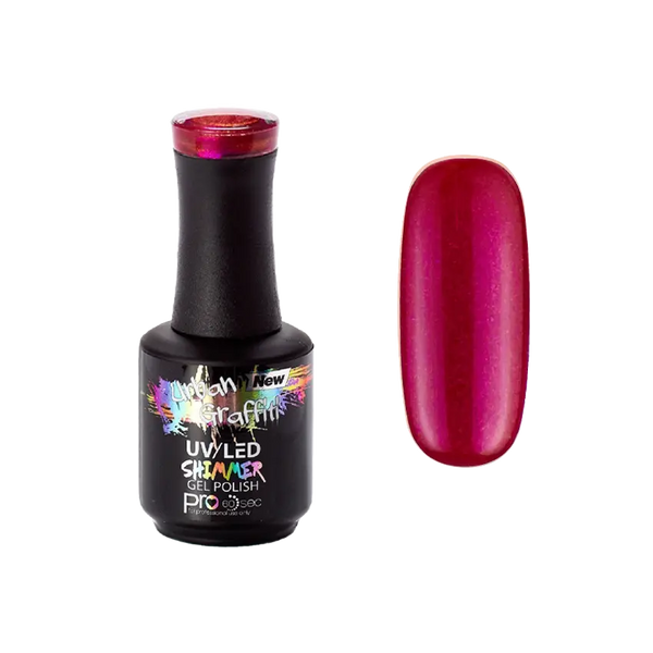Sparkling Cranberry - UGGP-A0070 Urban Graffiti Gel Polish 15ml   Naio Nails