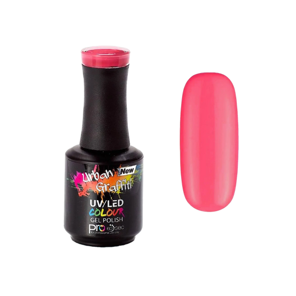 Strawberry Bellini - UGGP-A0701 Urban Graffiti Gel Polish 15ml   Naio Nails
