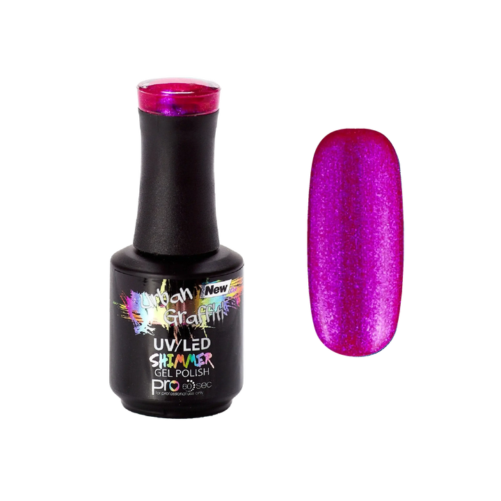 Sumptuous Flamingo - UGGP-A0123 Urban Graffiti Gel Polish 15ml   Naio Nails
